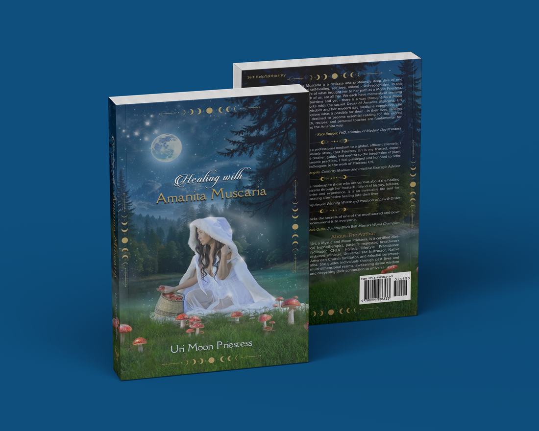 Healing with Amanita Muscaria By Uri, Moon Priestess Paper Back