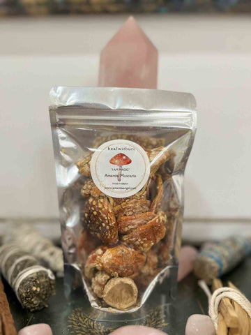 Amanita Mushroom Caps (55g)